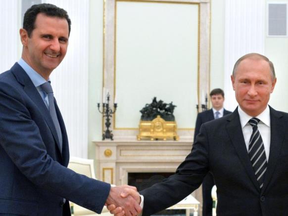 تسليم السلطة بشكل سلمي .. "أصدر أوامره وغادر".. أول تعليق روسي بعد سقوط الأسد 1 بوتين وبشار