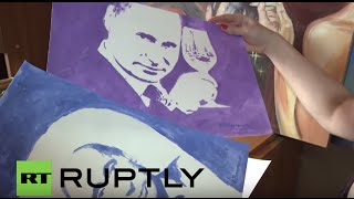 رسامة روسية