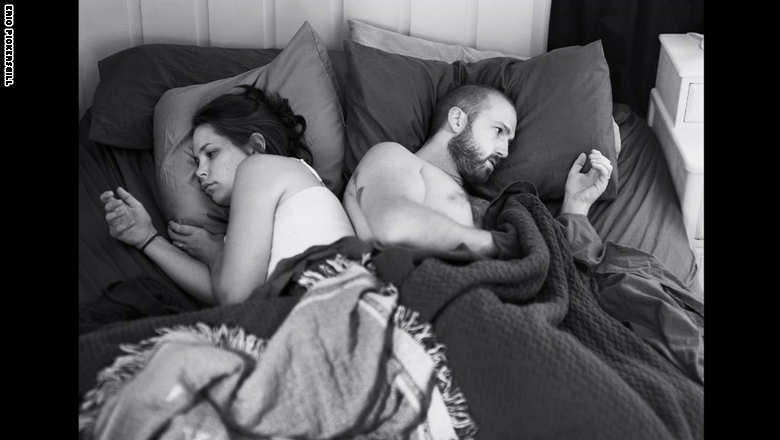 زوج رجل مراة