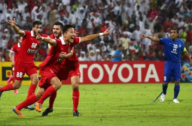 مباراة الأهلي الإماراتي والهلال السعودي