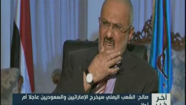 مقابلة المخلوع في أرقام.. حكّ وجهه 29 مرة