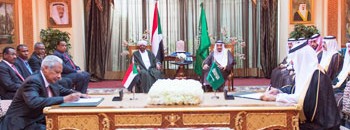 الملك والبشير