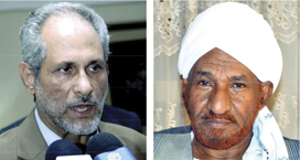 الأمة القومي والإصلاح الآن يرهنان تحقيق الانفراج بإصلاح السياسة الخارجية 1 غازي و المهدي