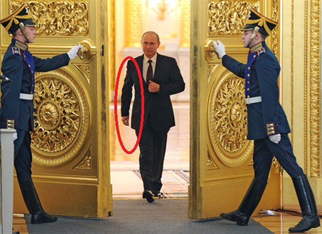 مشية الرئيس بوتين