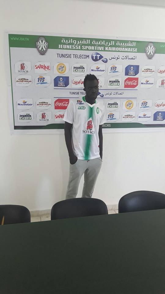 في مفاجأة كبري شبيبة القيروان التونسي يتعاقد رسمياً مع اللاعب السوداني الضجة شيبوب