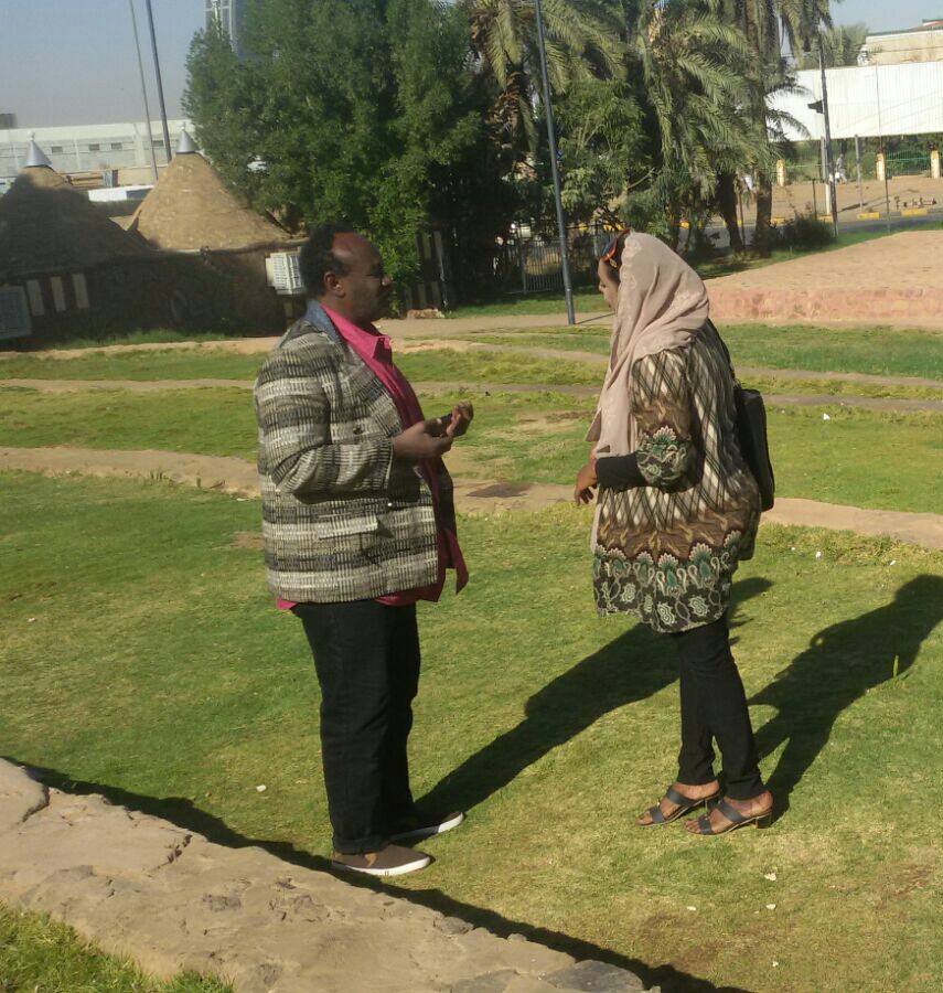 الممثلة السودانية مشاعر سيف الدين تبدأ تصوير سلسلة "البحث عن زوجة"