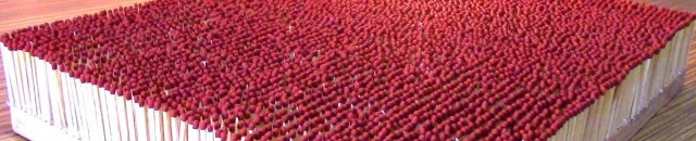 بالفيديو: لقطات مذهلة لاشتعال 6 آلاف عود كبريت في آن واحد 10 6 3