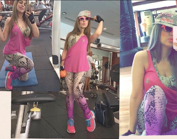 بالفيديو: حليمة بولند تثير الجدل بتمارين الظهر والمعدة في النادي الرياضي 1 Capture 879