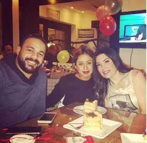 عبير صبري تحتفل بعيد ميلادها.. شاهد 2 عبير صبري