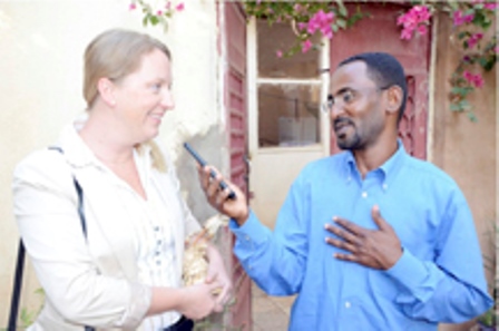 المتحدث الرسمي للسفارة الأمريكية "كارولينا شنايدر": قمت بتمديد فترة عملي بالسودان لفترتين بعد انتهاء مدة عملي الأولى 1 كارولينا شنايدر