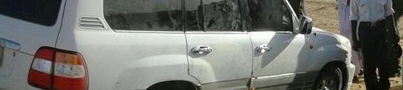 السلطات الأمنية بمحلية الدبة تضبط لاندكروزر محملة بكميات من الأسلحة