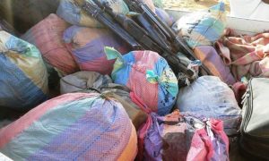 السلطات الأمنية تضبط  كميات من الأسلحة