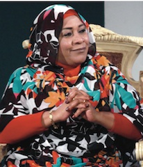 المذيعة ايمان احمد دفع الله