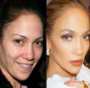 جنيفر بدون مكياج