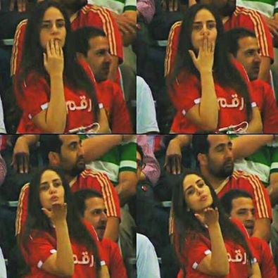 2.5 مليون دولار مكافأة بطل العرب الجديد 1 مشجعة الأهلي صاحبة قبلة مباراة «يانج»