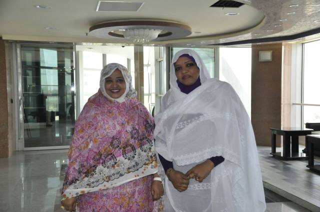 وداد بابكر تشيد بقطاع الإتصالات في السودان وتهاني عبدالله تثمن إنجازات مؤسسة سند الخيرية 1 وداد تهاني3