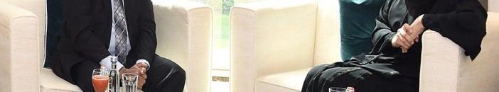 ريم الهاشمي تستقبل وزير التعاون الدولي بجمهورية السودان 10 ريم الهاشمي