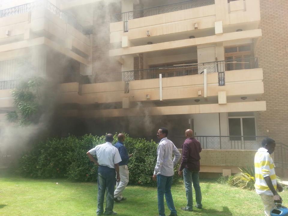 بالصورة.. حريق يشب بأحد استوديوهات قناة الشروق السودانية يجبر إدارة القناة على عدم بث الأخبار 1 13095912 1647573605465170 8662399031810317720 n