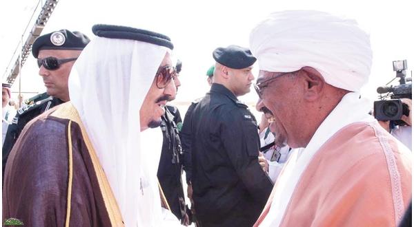 الملك سلمان والبشير