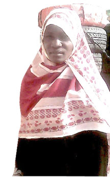 ماجدة محمد تعمل بالدرداقة في السوق