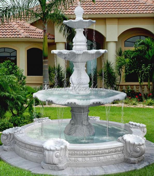 مهندس سوري : حوش البيت السوداني يستحق النوافير 1 نوافير منزلية طبيعة نافورا