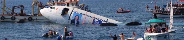 تركيا تغرق طائرة ايرباص 3 799x533