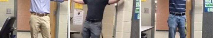 فيديو: معلم يُحيّي طلابه بشكل طريف يومياً 10 Spanish teacher buenos dias 722x400