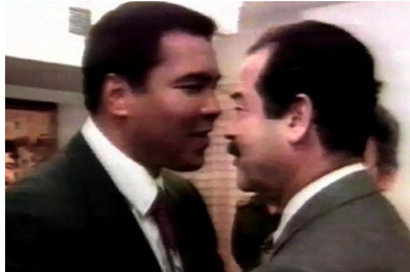 ماذا يعمل وزير داخلية صدام حسين في السودان 1 طلب لم يرفضه صدام حسين لمحمد علي كلاي