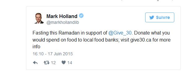 "أريد أن أحس بجوع الفقراء عبر العالم".. نائب برلماني كندي غير مسلم يقرّر صوم رمضان كله 2 "أريد أن أحس بجوع الفقراء عبر العالم".. نائب برلماني كندي غير مسلم يقرّر صوم رمضان كله