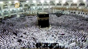 بالصور .. السعودية.. إغلاق منطقة الحرم المكي ليلة ختم القرآن 2 ازدحام الحرم المكي - مكة - الكعبة المشرفة