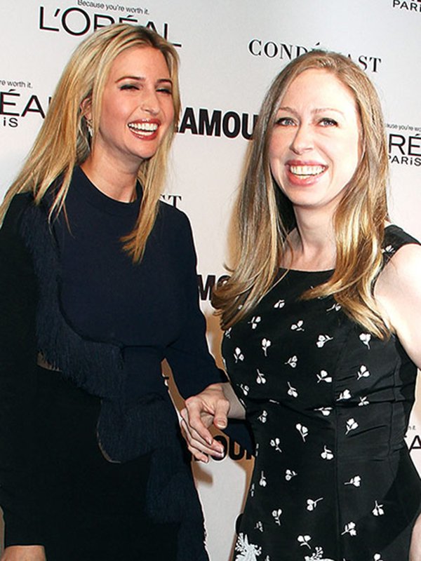 تشيلسي كلينتون” (36 عاما) و”إيفانكا ترامب