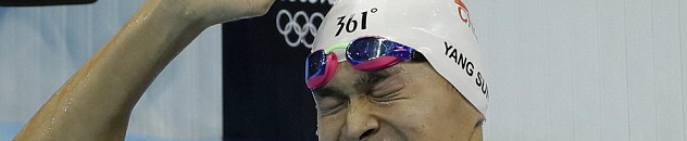 أسنان سباح صيني تنال شهرة واسعة في أولمبياد ريو