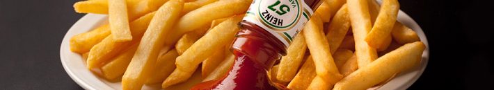 9 أطعمة مسببة للإدمان.. هل تتخلص منها؟ 10 ما سر رقم 57 المكتوب على زجاجة الكاتشب؟ شيبس