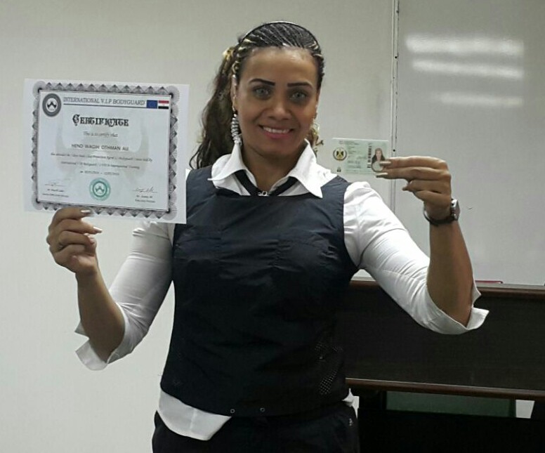 المصرية التي كسرت القاعدة وعملت "بودي غارد"