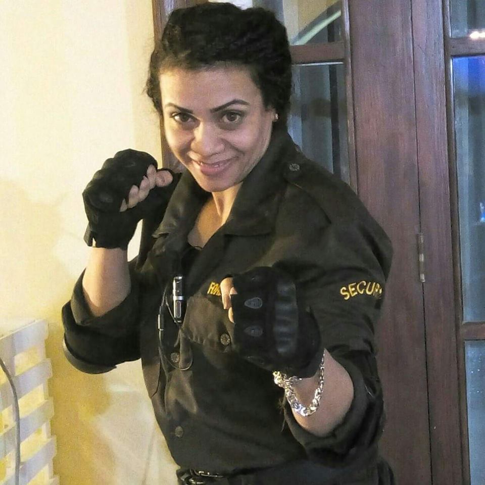 المصرية التي كسرت القاعدة وعملت "بودي غارد"