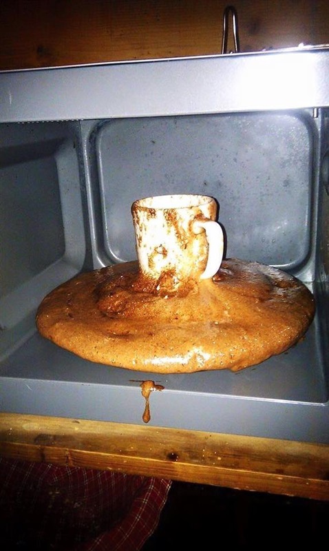 كوارث الرجال في المطبخ