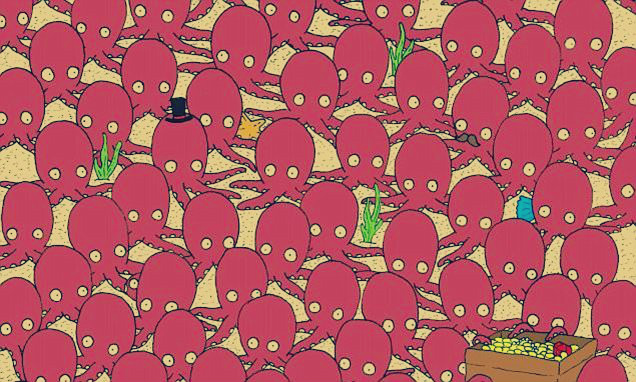 شغّل مخك| هل تستطيع تحديد مكان السمكة في الصورة: «ليست زرقاء» + صورة 1 هل تستطيع تحديد مكان السمكة في الصورة