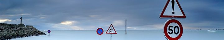 طريق في فرنسا يختفي تحت الماء مرتين في اليوم