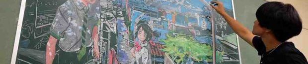 اعتقال معلم بتهمة إهانة الذات الملكية في كمبوديا إثر تعليق على فيسبوك 10 معلم ياباني يفاجأ طلابه برسم تحف فنية بالطبشور على السبورة2