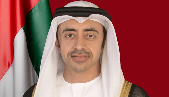 عبد الله بن زايد يستقبل وزير خارجية جنوب السودان 1 عبد الله بن زايد