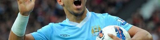 أغويرو يقود سيتي لنصف دستة أهداف 10 اغويرو