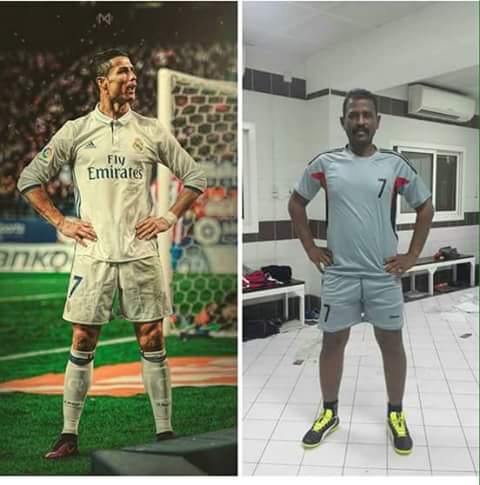 بسبب هذه الصورة الجمهور يطلق على الفنان السوداني محمد النصري لقب الدون كرستيانو رونالدو 2 15622191 1669818279982176 5616318480245509408 n