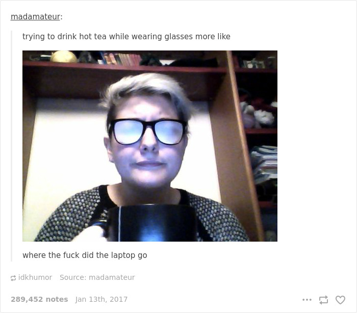 بالصور.. لقطات تلخص معاناة أصحاب النظارات 3 930