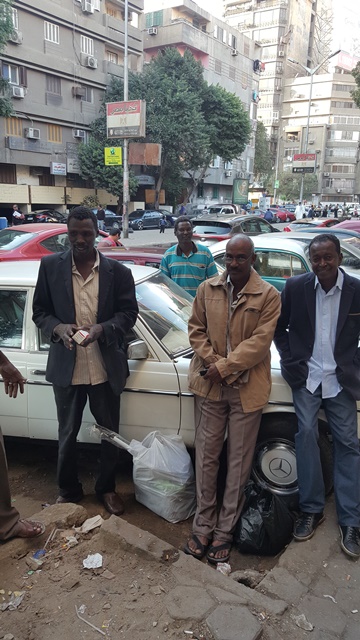 سيارات السودانيين تجوب شوارع مصر وسوداني: الرحلة برا من الخرطوم للقاهرة ممتعة.. صور 4 الدقي 1