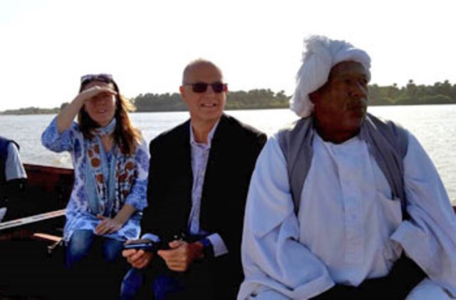 جولة سياحية للسفير البريطاني في أبوحمد 1 سفير بريطانيا