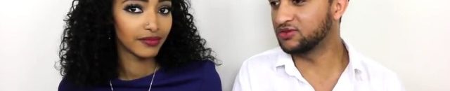 مباراة بين أمينة وزوجها في مسابقة تحدي للتحدث باللغة العربية واللغة الامهرية.. فيديو 11 امينة امهري