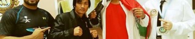 بطل سوداني يحرز الميدالية الذهبية في بطولة (دبي) الدولية 14 ﺣﺎﺗﻢ ﻣﺤﻤﺪ