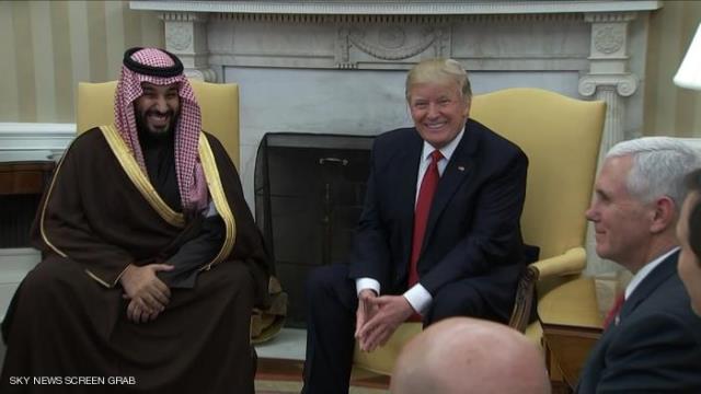 ماذا قال ترامب للإعلاميين بحضور ولي ولي العهد السعودي؟ فيديو 1 ترامب محمد