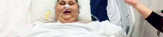 المصرية "الأسمن في العالم" تنتقل للعلاج في الإمارات 10 ايمان عبدالعاطي 1