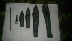 بالصور .. ضبط (6) تماثيل جنائزية لمقبرة فرعونية مسروقة بالسودان 5 17911063 10154716036863335 1935489869 n